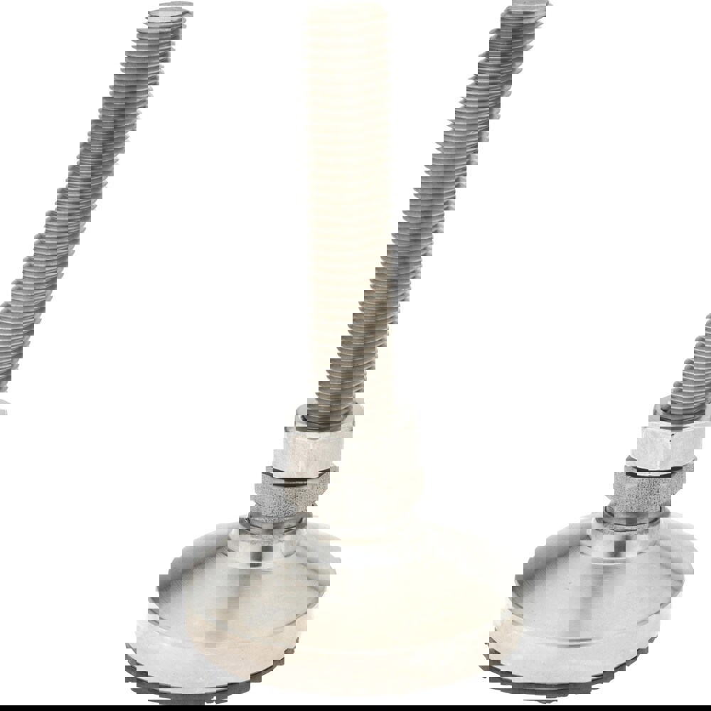 3/4-10 Bolt Thread, Studded Pivotal Stud Mount Leveling Pad & Mount